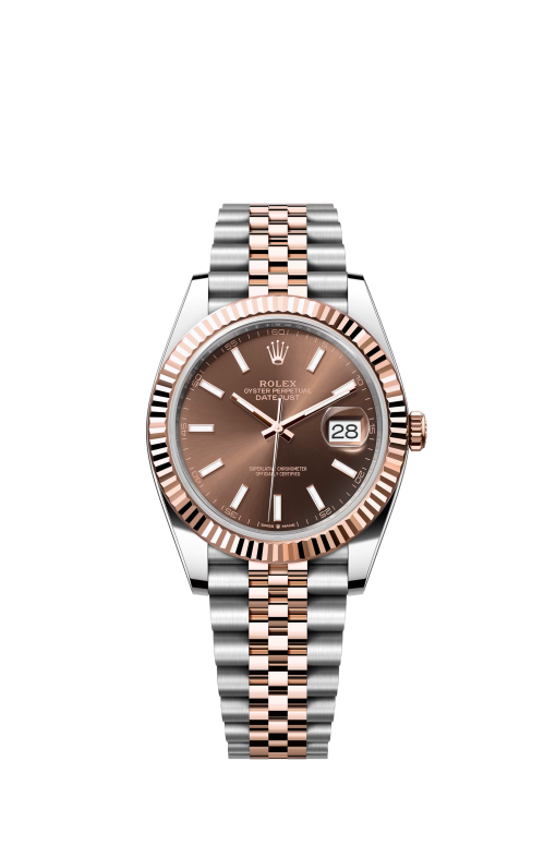 41mm ROLEX DATEJUST 126331-0002 Chocolate Dial Jubilee 