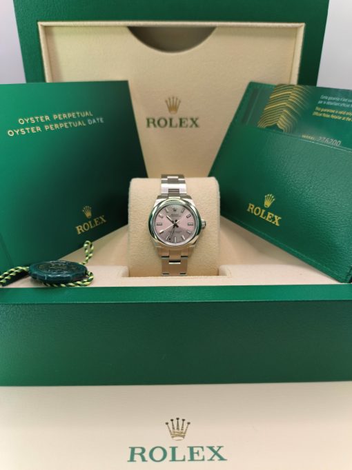 28mm 勞力士 ROLEX OYSTER PERPETUAL 276200-0004 粉紅色：圖片 3