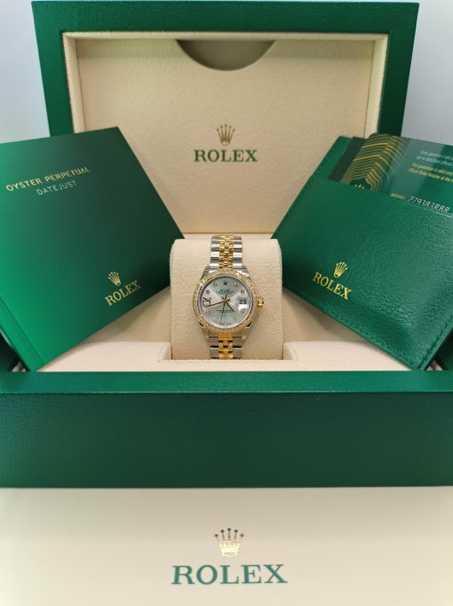 28mm 勞力士 ROLEX LADY-DATEJUST 279383rbr-0003 星鑽銀色珠帶：圖片 3