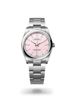 36mm 勞力士 ROLEX OYSTER PERPETUAL 126000-0008 粉紅色