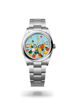 36mm 勞力士 ROLEX OYSTER PERPETUAL 126000-0009 慶典圖案
