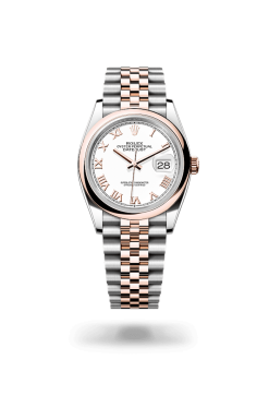 36mm 勞力士 ROLEX DATEJUST 126201-0015 羅馬字白色珠帶