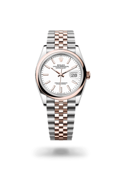 36mm 勞力士 ROLEX DATEJUST 126201-0017 白色珠帶