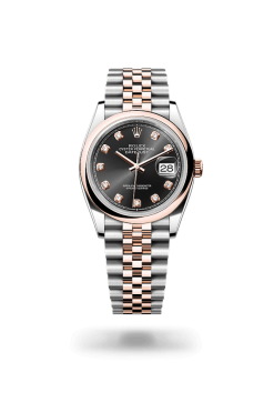 36mm 勞力士 ROLEX DATEJUST 126201-0019 鑲鑽黑色珠帶