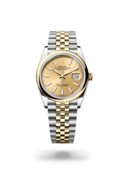 36mm 勞力士 ROLEX DATEJUST 126203-0015 香檳色珠帶