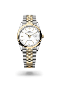 36mm 勞力士 ROLEX DATEJUST 126203-0019 白色珠帶
