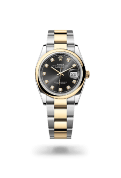 36mm 勞力士 ROLEX DATEJUST 126203-0022 鑲鑽黑色