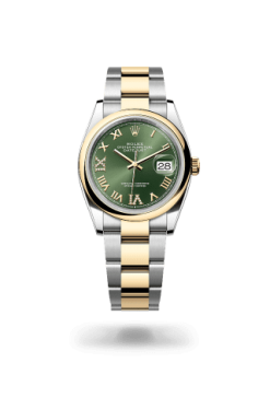 36mm 勞力士 ROLEX DATEJUST 126203-0026 羅馬字薄荷綠色