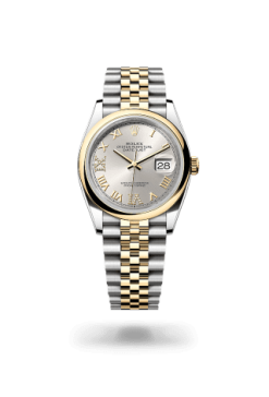 36mm 勞力士 ROLEX DATEJUST 126203-0031 羅馬字灰色珠帶