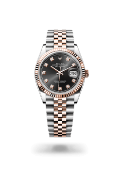 36mm 勞力士 ROLEX DATEJUST 126231-0019 鑲鑽黑色珠帶