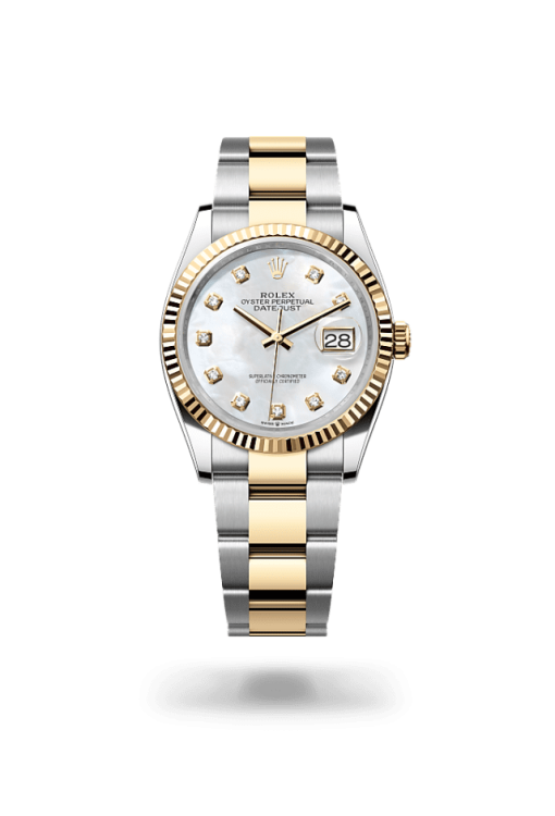 36mm ROLEX DATEJUST 126233-0024 Mother of Pearl