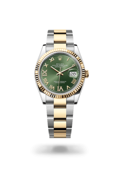 36mm 勞力士 ROLEX DATEJUST 126233-0026 羅馬字橄欖綠色