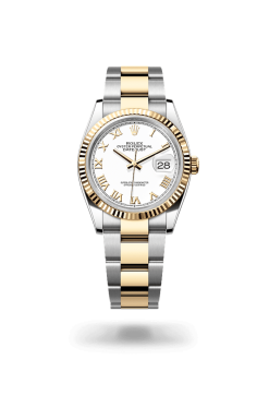 36mm 勞力士 ROLEX DATEJUST 126233-0030 羅馬字白色