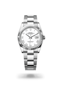 36mm 勞力士 ROLEX DATEJUST 126234-0026 羅馬數字白色