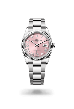 36mm ROLEX DATEJUST 126234-0032 Roman Pink