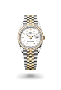 36mm 勞力士 ROLEX DATEJUST 126283rbr-0005 外圈鑽白色珠帶