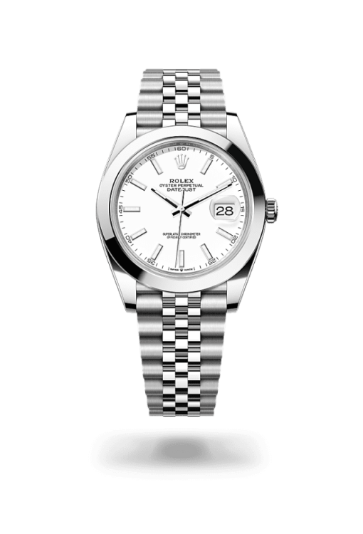41mm 勞力士 ROLEX DATEJUST 126300-0006 白色珠帶