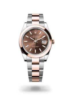 41mm ROLEX DATEJUST 126301-0001 Chocolate