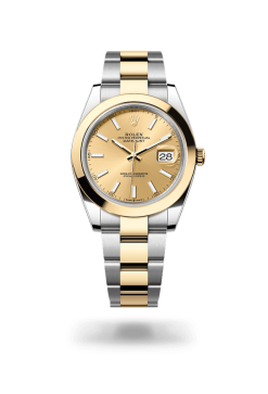 41mm ROLEX DATEJUST 126303-0009 Champagne