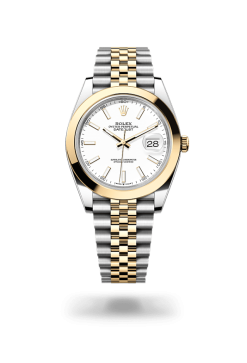41mm ROLEX DATEJUST 126303-0016 White Jubilee