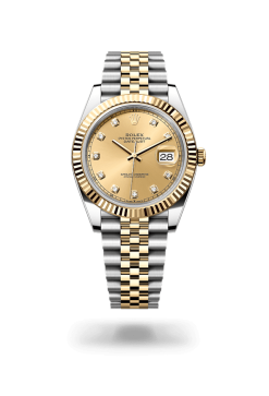 41mm ROLEX DATEJUST 126333-0012 Champagne Jubilee