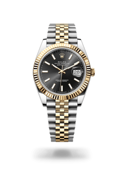 41mm ROLEX DATEJUST 126333-0014 Bright Black Jubilee