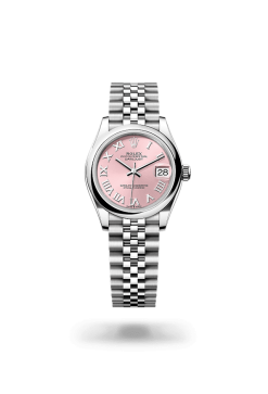 31mm 勞力士 ROLEX DATEJUST 278240-0014 羅馬字粉紅色珠帶