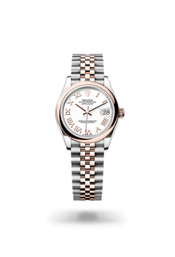 31mm 勞力士 ROLEX DATEJUST 278241-0002 白色羅馬字珠帶