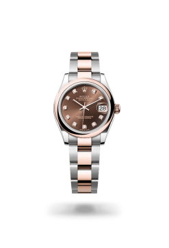 31mm 勞力士 ROLEX DATEJUST 278241-0027 鑲鑽巧克力色