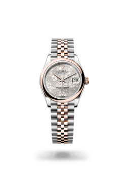 31mm 勞力士 ROLEX DATEJUST 278241-0032 銀色銀色花朵圖案珠帶