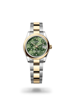 31mm 勞力士 ROLEX DATEJUST 278243-0031 橄欖綠色花朵圖案