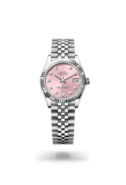 31mm 勞力士 ROLEX DATEJUST 278274-0032 鑲鑽粉紅色珠帶