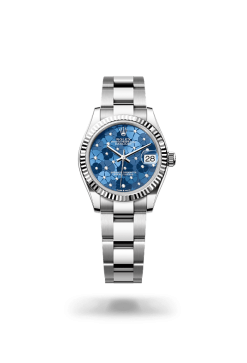 31mm 勞力士 ROLEX DATEJUST 278274-0035 藍色花朵圖案