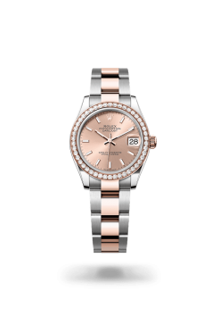 31mm 勞力士 ROLEX DATEJUST 278381rbr-0009 外圈鑲鑽粉紅色