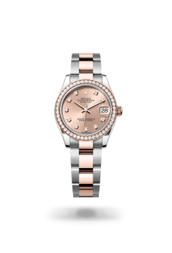 31mm 勞力士 ROLEX DATEJUST 278381rbr-0023 外圈鑲鑽粉紅色