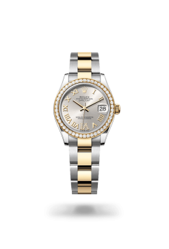 31mm 勞力士 ROLEX DATEJUST 278381rbr-0003 外圈鑲鑽羅馬字白色