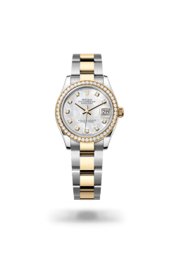 31mm 勞力士 ROLEX DATEJUST 278381rbr-0027 外圈鑲鑽珍珠母
