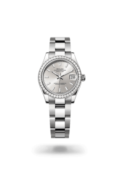31mm 勞力士 ROLEX DATEJUST 278384rbr-0015外圈鑲鑽銀色