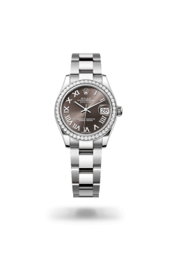 31mm 勞力士 ROLEX DATEJUST 278384rbr-0025外圈鑲鑽灰色