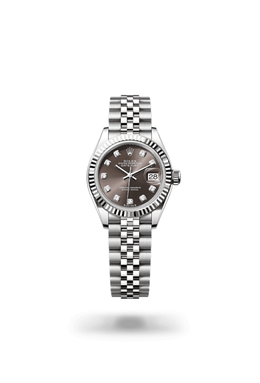 28mm ROLEX LADY-DATEJUST 279174-0015 Grey Jubilee
