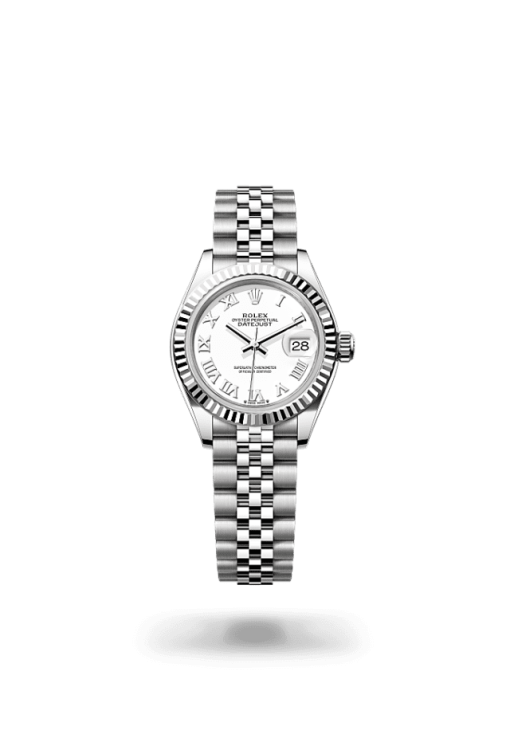 28mm 勞力士 ROLEX LADY-DATEJUST 279174-0019 白色羅馬字珠帶