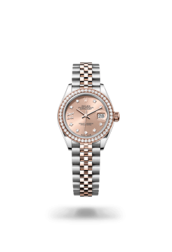 28mm 勞力士 ROLEX LADY-DATEJUST 279381rbr-0027 星鑽粉紅色珠帶