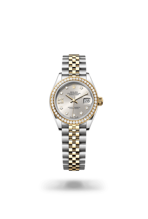 28mm 勞力士 ROLEX LADY-DATEJUST 279383rbr-0003 星鑽銀色珠帶