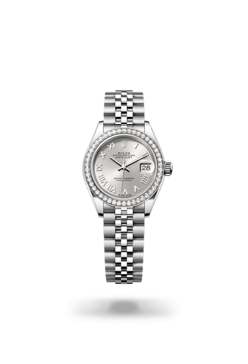 28mm 勞力士 ROLEX LADY-DATEJUST 279384rbr-0009 羅馬字銀色珠帶