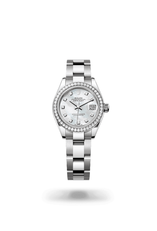 28mm 勞力士 ROLEX LADY-DATEJUST 279384rbr-0012 白貝母