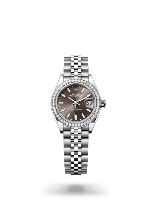28mm 勞力士 ROLEX LADY-DATEJUST 279384rbr-0013 灰色珠帶