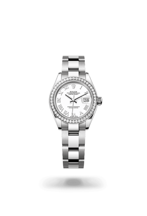 28mm 勞力士 ROLEX LADY-DATEJUST 279384rbr-0020 羅馬字白色