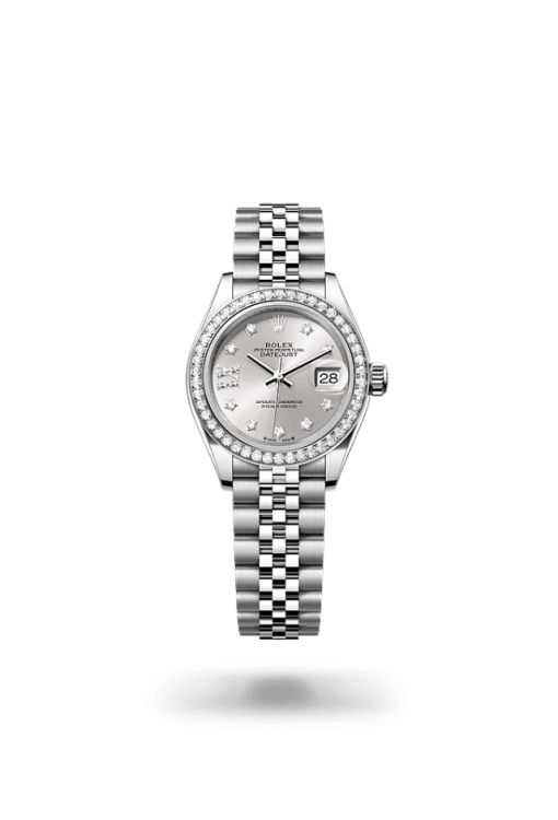 28mm 勞力士 ROLEX LADY-DATEJUST 279384rbr-0021 星鑽銀色珠帶