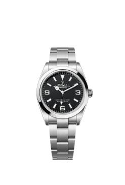 36mm ROLEX Explorer 124270-0001 Black