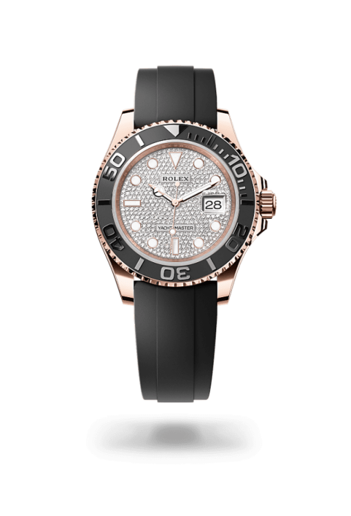 40mm ROLEX YACHT MASTER 126655-0005 Pave